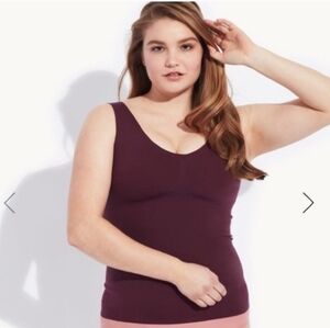 Knix Seamless Evolution Tank Top in Deep Plum Purple Size Small